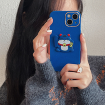 Cash and cat apples 13 mobile phone shell iPhone13 new personality bracket 13Promax ultra-thin silicone gel 13Pro all-bag camera New Years Eve ins net red female section thirteen anti-fall