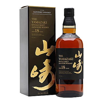 SUNTORY三得利山崎18年洋酒威士忌700ml[60元优惠券]-寻折猪