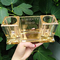 Crystal Microphone Frame KTV Night Field Microphone Stand Wireless Microphone House BBS Mizoleng Shop Name Logo