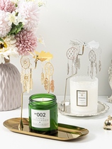 Walking lantern rotating Candlestick Universal Magnetic romantic candlelight dinner props scented candle ornaments tray walking Lantern