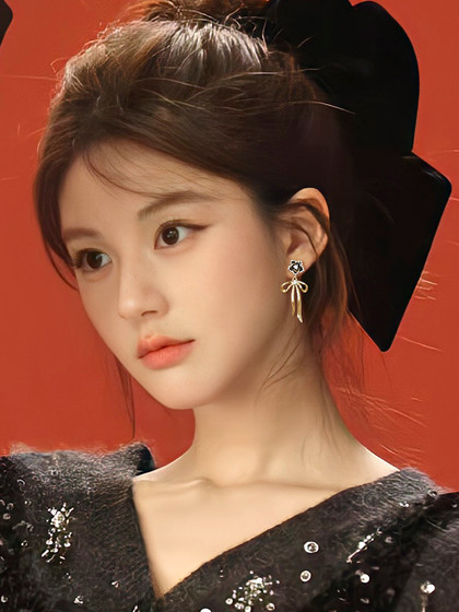 비대칭 동백 나선형 귀 클립 귀 피어싱과 아름다운 활 귀 장식이없는 새로운 예술적 학생 귀걸이 비대칭 동백 나선형 귀 클립 귀 피어싱과 아름다운 활 귀 장식이없는 새로운 예술적 학생 귀걸이