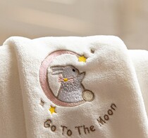 Pure cotton soft cartoon absorbent bath towels High lovers towel creative pair of ladies wrap body wrap towel mesh red