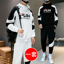 Philadelphia flagship store official sports suit men Spring Fall Tide Linking Hat College Fengshirt Men and One Set
