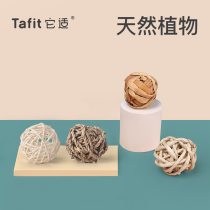 Its habitable mouse toy straw choreography toy balls golden silk bear rabbit grindroe special furniture hamster ball building supplies