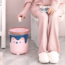 Hug Bear bin bedroom Home Living room Creative kitchen Toilet Toilet Large no cover Containing Barrel