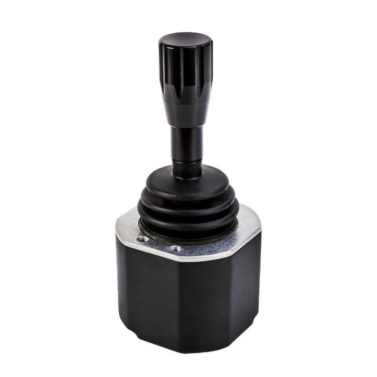 厂家直销单轴工业操纵杆霍尔推拉杆轨道车旋挖机摇杆单轴霍尔摇杆