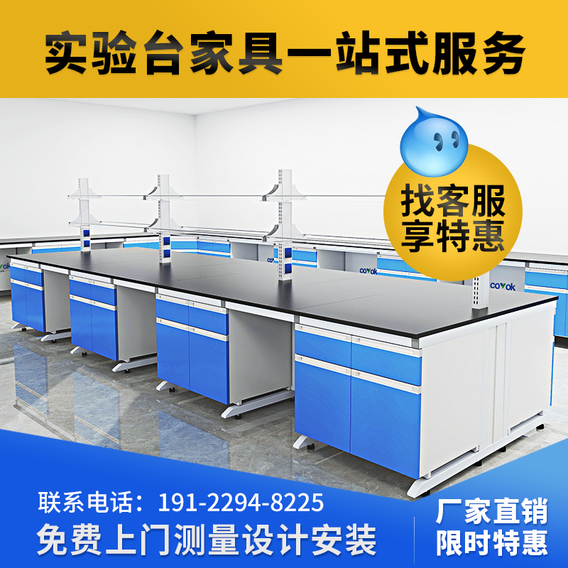 Experimental Bench Laboratory Bench Chemistry Experimental Table Laboratory Full Steel Operating Platform Steel Wood Experimental Bench Ventilation Cabinet-Taobao