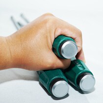 It can be knocked through the heart-through-heart flat opening large cross ultra-hard industrial grade with sub-cone magnetic lengthened