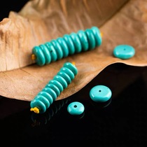 Natural fidelity honey wax white flower full of honey partition south red green pine cushion gasket Buddha bracelet DIY accessories