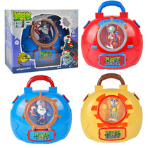 Genuine Trophy Plant Battle Zombie Toys For Battle Disc Containing Boxes Large Suitcases Children Gift Toy Suits