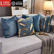 LNNZQZ is a simple modern luxury embroidery stamped staircase staircase and lounge sofa on the back of the office