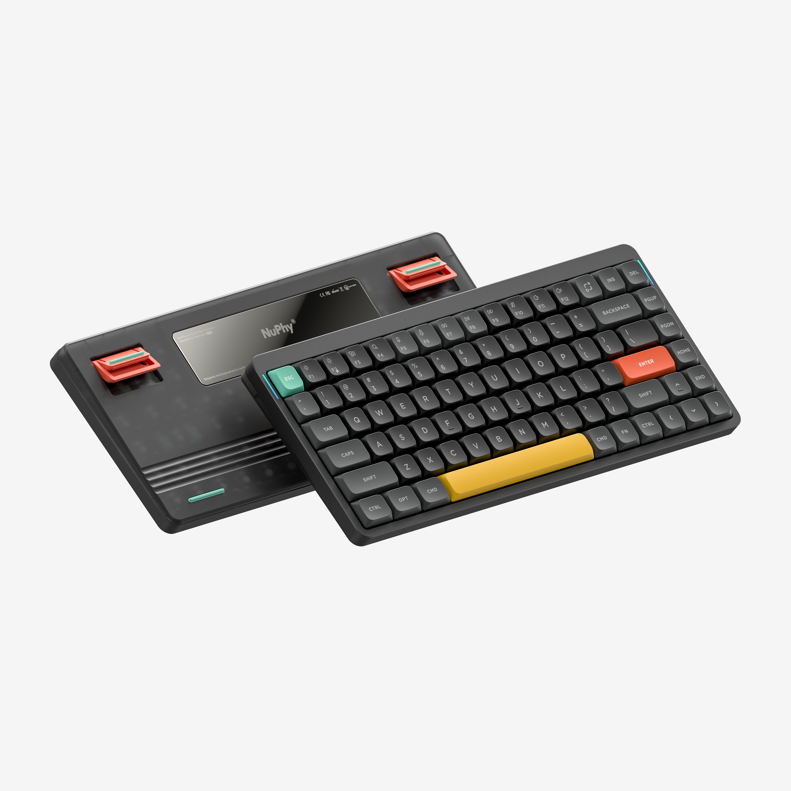 PC周辺機器 NuPhy AIR75 Amazon | nuphy Air75 V2 メカニカルキーボード 75%ロー