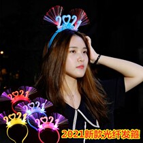 Festive dress dress up and flag head button child to be a per capita code male and female headwear hair clip New Year event props for New Years Eve