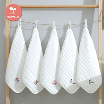 Full cotton gauze square towels ultra soft baby saliva towel Pure cotton towels Child baby wash face freshman bath