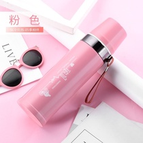 Cute big number Stainless Steel Cup Small Portable Subwarhead Insulated Cup Kettle Small home Drink cup lid Custom