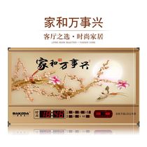 New Backoda Electronic Perpetual Calendar Electronic Clock Electronic Ultrathin Hanging Clock Clock Clocks Home Painting Digital Light Box Clocks