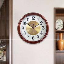 New classical hanging bell quartz clock hanging bell sitting room hanging wall new wall clock hanging wall upper class antique household net red