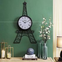 New Hanging Bell Silent Personality Creative Fashion Home Living Room Atmosphere Restaurant Decoration Art Nordic Light Lavish Wall Clocks