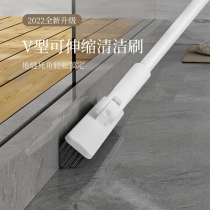 Japan FZY imported bathroom ground brush bathroom toilet no dead angle cleaning toilet hard hair scrubbing artifact