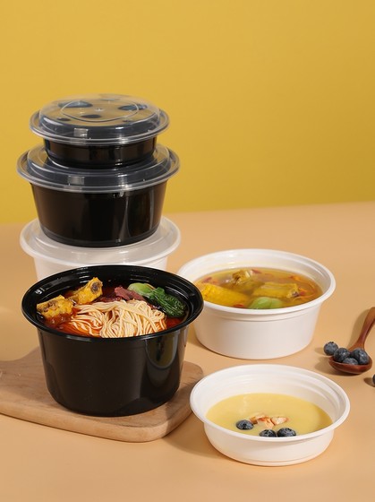 Shufeng 일회용 도시락 750ml American Round Convex 커버 가정 테이크 아웃 포장 상자 패스트 푸드 상자 Shufeng 일회용 도시락 750ml American Round Convex 커버 가정 테이크 아웃 포장 상자 패스트 푸드 상자