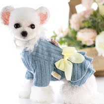 Dogs clothes winter style with suede clothing teddy bib bear beauties Snownery small and medium dog warm kitty Pets Winter Clothing