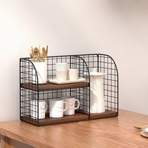 Cup rack rack dining table storage shelf dining table drink zero food living room coffee table water cup desktop finishing