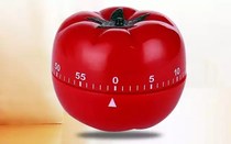 Kitchen Timer Countdown Reminder tomato Mechanical stopwatch Children students do Title Baking Time Manager