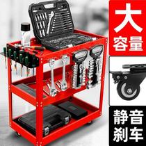 Mobile Multifunction Petrol Repair Push Car Repair Plant Equipment Bench Repair Work Tool Car Change Tire Replacement Small Push