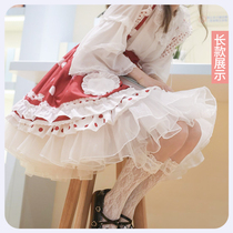 Pannier Lolita Lolita organza daily boneless petticoat versatile violent tutu skirt can be worn outside the bust