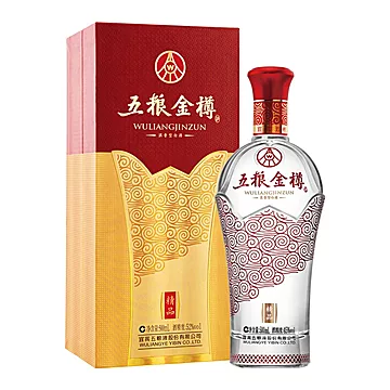 五粮金樽精品52度500ml*6[400元优惠券]-寻折猪