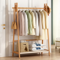 Hanghanger Ground Floor Bedroom Home Sturdy Clothes Rack Hung Clothes Rack Vertical Hanger Sub Easy Living-room Hanger