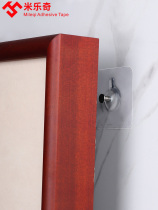 Nail-free invisible hook No-scratched wall Mighty Viscose Photo Frame Photo Wall Hanging Painting Stick Hook Free From Punching Screw Sticter