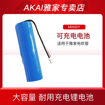 Yajia AKAI EWI5000 EWI SOLO electric blowpipe special battery backup rechargeable lithium battery