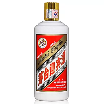 正品贵州茅台53度茅台飞天迎宾酒[200元优惠券]-寻折猪