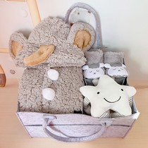 Newborn Baby Clothes Suit Pure Cotton Autumn Winter Early Birth Freshly Born Baby Full Moon Gift Items Gift Boxes