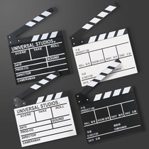 Film and TV props Filmbeat Props Field Scoreboard Open Clapper Board Directors Board Wooden Photo Online Store Photo Creative Dress