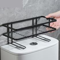 The shelf of the water tank above the toilet toilet toilet plant storage bracket toilet various storage artifacts