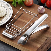 304 stainless steel anti-scalding tray Fetching Bowl clip Grip Plate Clip Kitchen Small Tool End Bowls Instrumental Casserole Boiler Clips