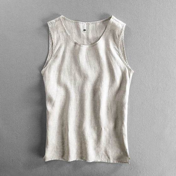 Summer large-size cotton and linen sleeveless vest men's Chinese style loose breathable sleeveless vest thin linen sweat shirt vest
Summer large-size cotton and linen sleeveless vest men's Chinese style loose breathable sleeveless vest thin linen sweat shirt vest