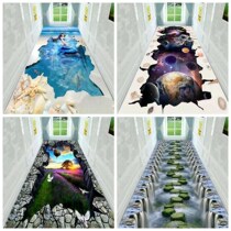 High-definition 5D Breathtaking Landscape Scenery Printed Carpet Hotel Kitchen Necropolis Guesthouse Corridor Aisle Home Blanket