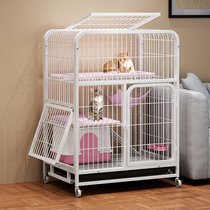 Cat Villa Cat Cage Home Interior Super Free Space With Toilet Small Cat Mitten Large Number Belt Wheel