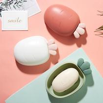 Baby Soap Box Baby Cartoon Childrens Creative Personality with Cute Soap Box Asphalt Collection Household