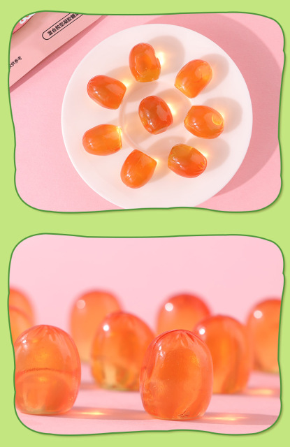 廿一研食社可剥皮软糖夹心爆浆剥剥糖葡萄青提水果味