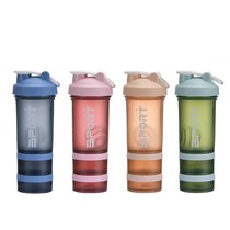 Protein protein special cup fitness shake cup with powder box red protein nutritious pork past bean paste blending cup