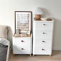 Wood Stom Nordic Ins Containing Cabinet Korea Brief Modern Small Household Type Bedroom Bed Head Cabinet Locker