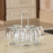 Water Glass Rack Red Wine Glass Rack Brewer rack Hanger Frame Creativity Hanging Upside Down KTV Bar Cup Shelf Wine Rack Home