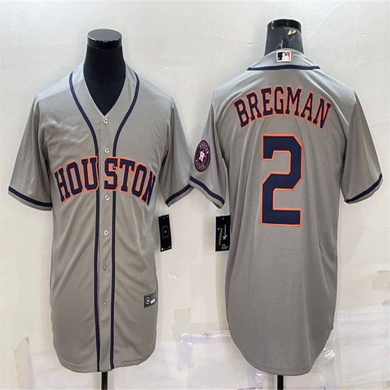 2025 휴스턴 애스트로스 휴스턴 애스트로스 야구 유니폼 2# Bregman 남자 자켓 2025 휴스턴 애스트로스 휴스턴 애스트로스 야구 유니폼 2# Bregman 남자 자켓