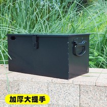 Van Toolbox Large Full Containing Box Empty Box Metal Multifunction Steam Repair Large Sheet Iron Sheet Home On-board Empty Box