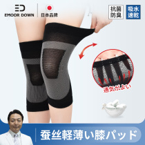 Japan Silk Summer Ultrathin Section Kneecap Cover Warm And Old Chill Leg Jacket Male And Female Joint Seniors Air Conditioning Room Anti-Chill