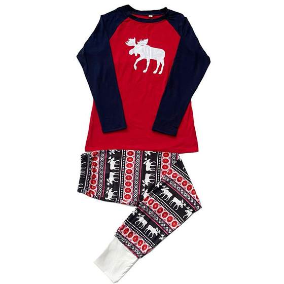 and parent-child deer clothes boys outfit long-sleeved and parent-child deer clothes boys outfit long-sleeved